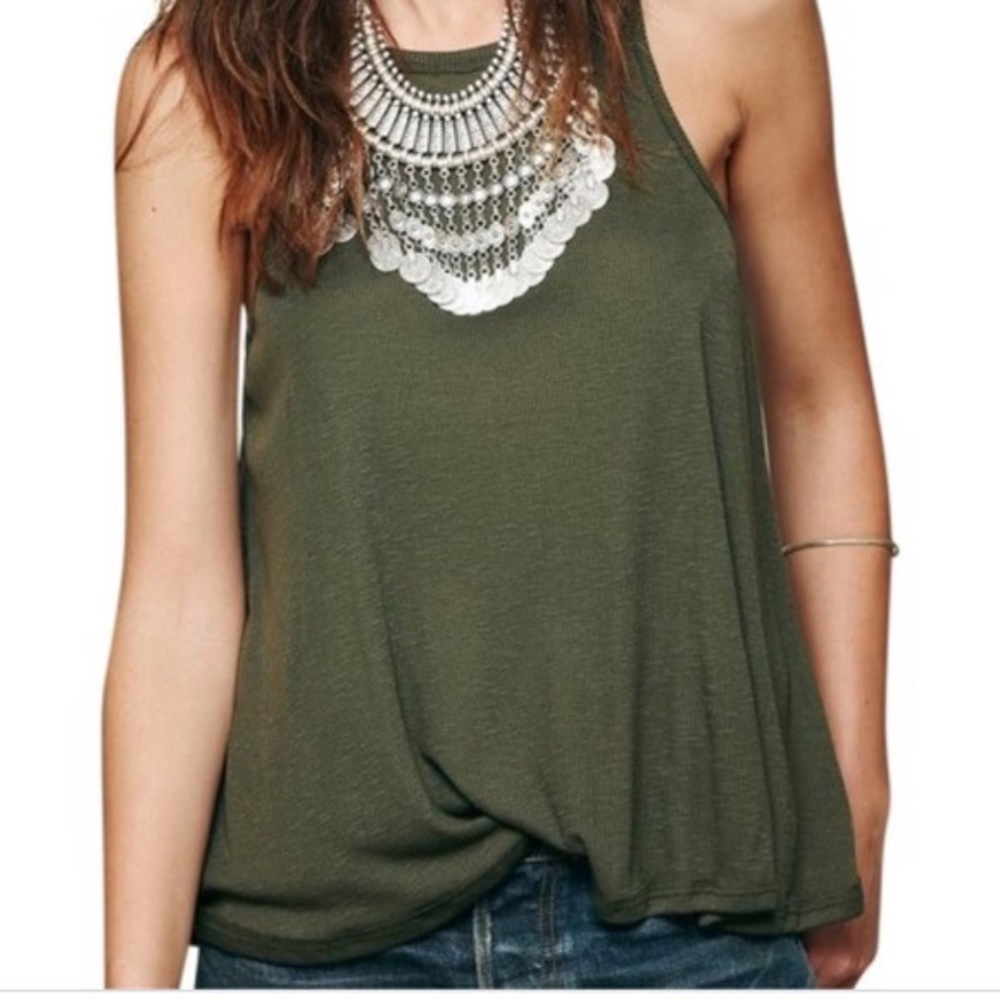 NEW - FREE PEOPLE LA Nite Washed Tank Top - Urban Outfitters FP REVOLVE